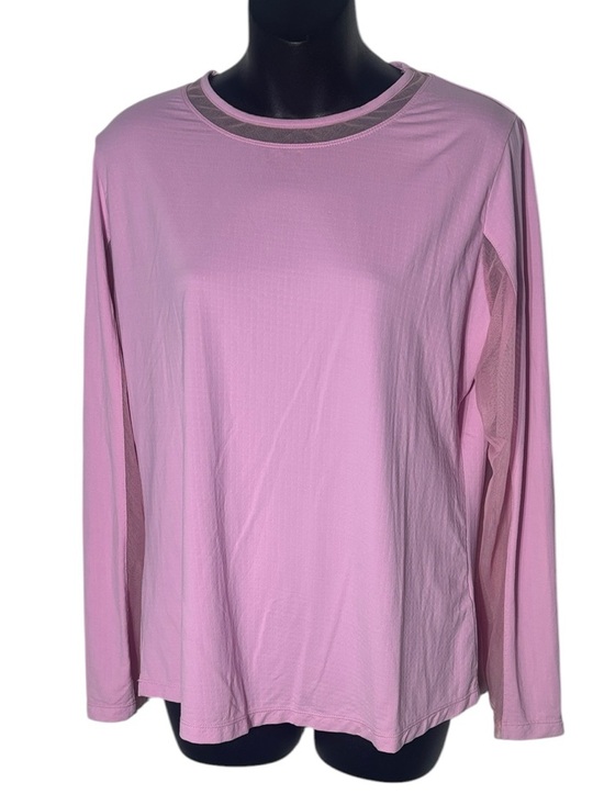 IBKUL Tops - Ibkul women’s large pink quick dry top outdoor golf upf active